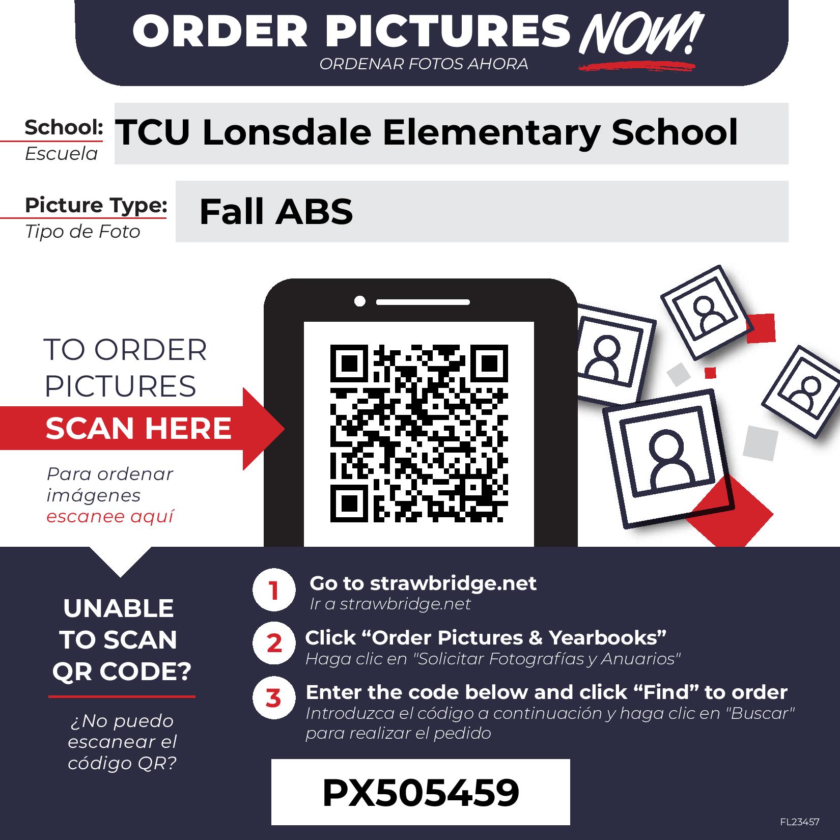 QR code to order from Strawbridge website